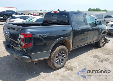 2024 Ford Ranger Xlt from USA, damaged, VIN 1FTER4HH7RLE34943